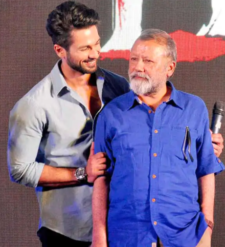 Shahid Kapoor and Pankaj Kapur